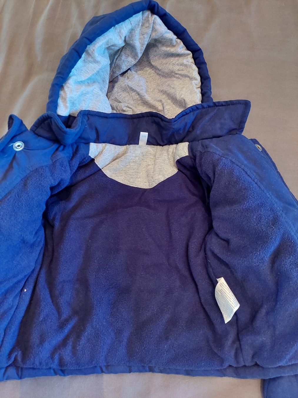 Vestes & Manteaux: BLAUE HERBST/WINTERJACKE GR. 74/80 – D'occasion à Münchenstein par Strupfi 2