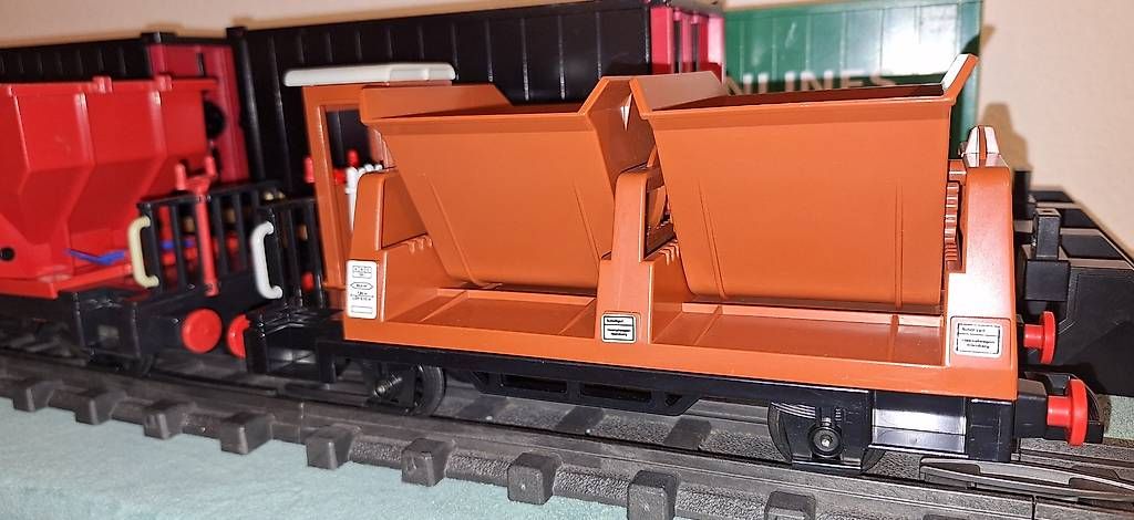LGB Modellini di ferrovie: LGB / Playmobil 4112 Kipplore braun – Usato da Reinach BL venduto da Playmobilist