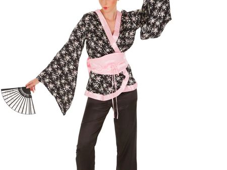 Frauenkostüm Geisha Grösse XXL