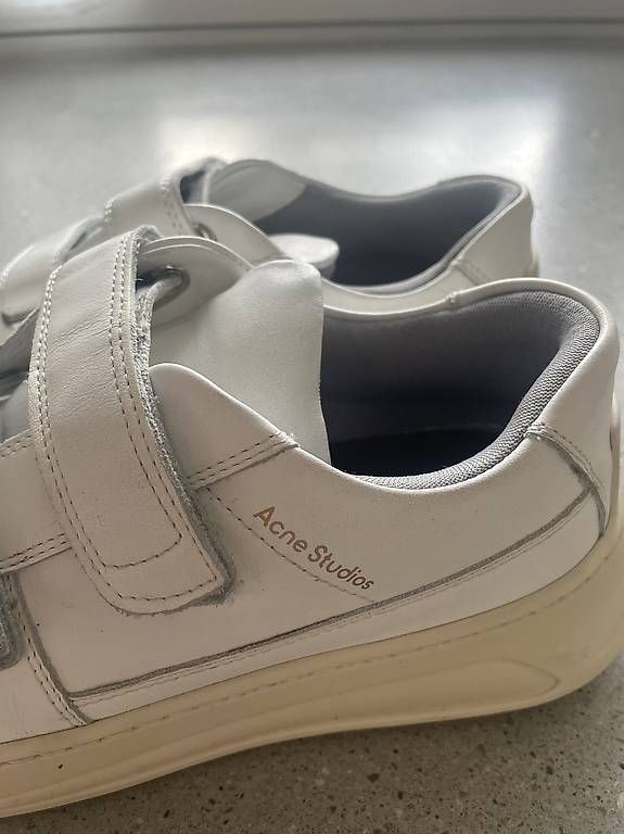 Chaussures hommes: Acne Studios Steffey 39 Sneaker Weiss Klettverschluss – D'occasion à Zürich par ann_lv2n 1