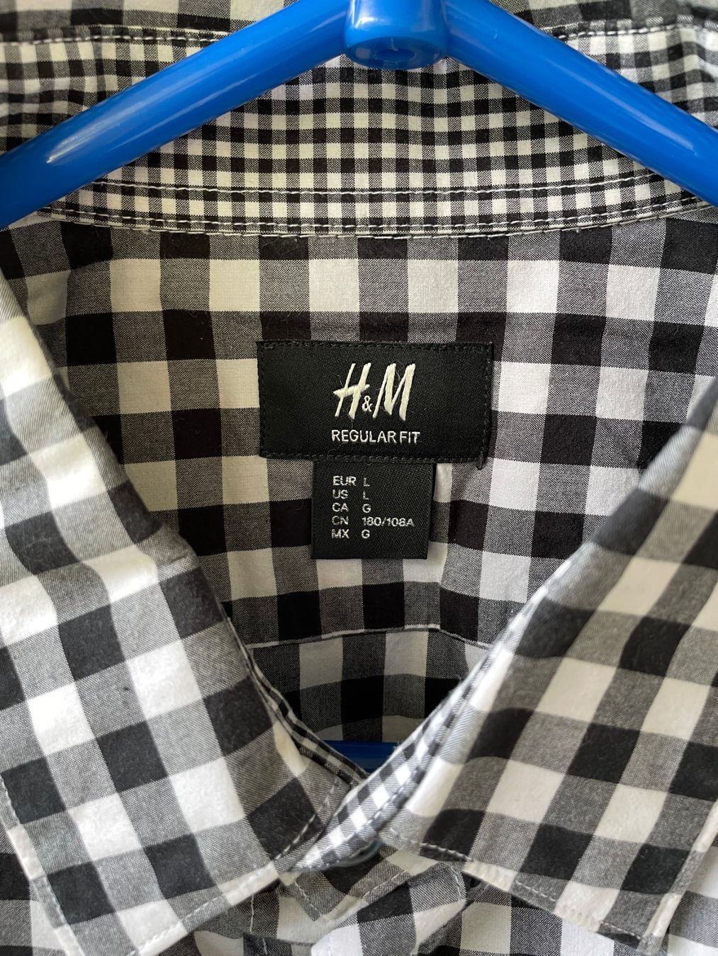 H&M Hemden: H&M - Regular Checkered Shirt – Gebraucht aus Chiasso von Er_Mon 3