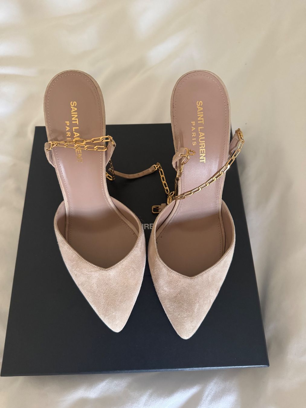 Saint Laurent Damenschuhe: Saint Laurent Runway Chain Heel – Gebraucht aus Zürich von mha_dpn6 3