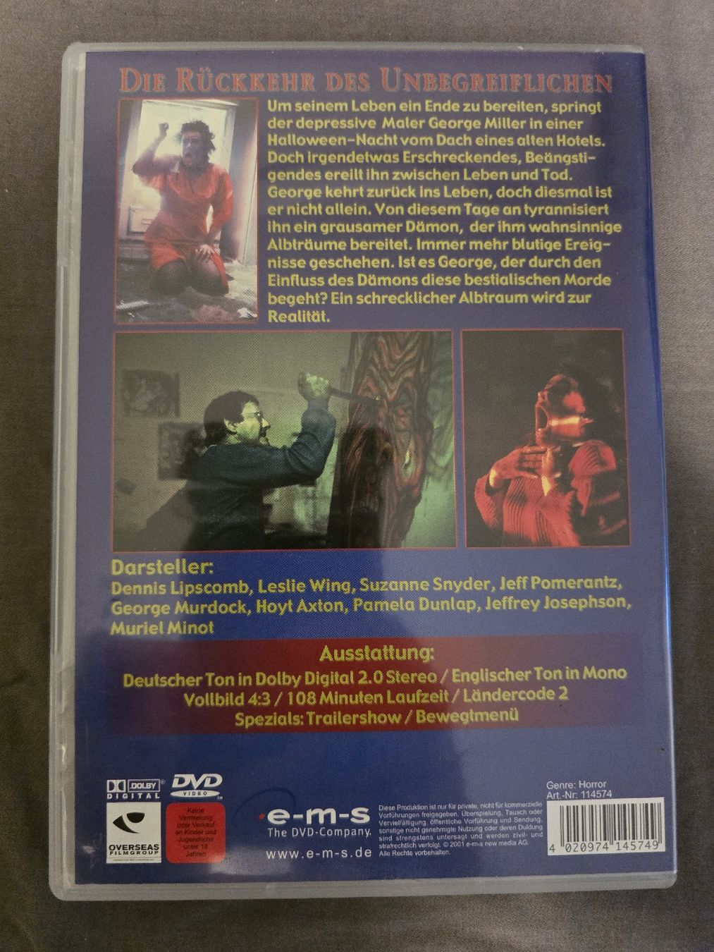 Tutti i DVDs: DVD - Retribution – Usato da Zug venduto da nic_wlj8 1