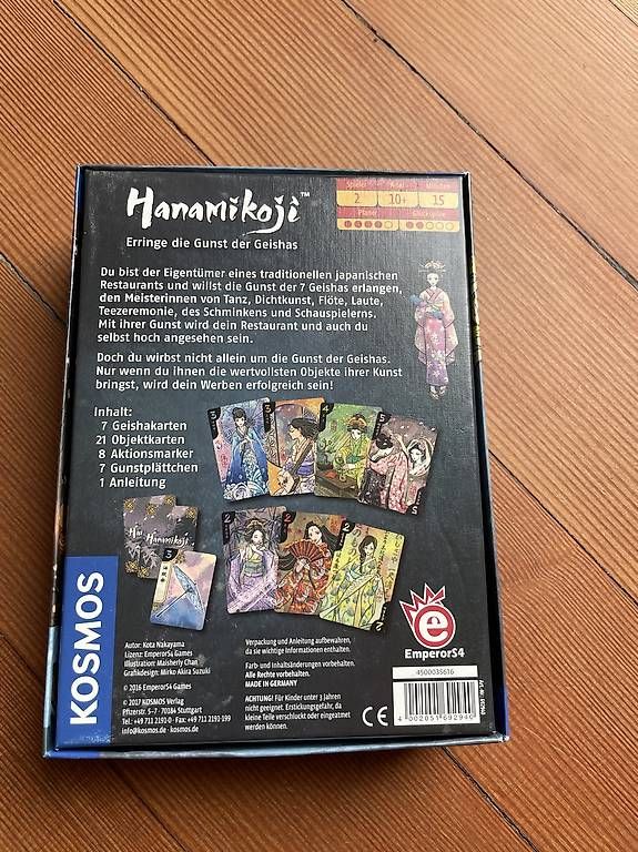 Spiele: Spiel Hanamikoji – Gebraucht aus Olten von Lotta_88 1