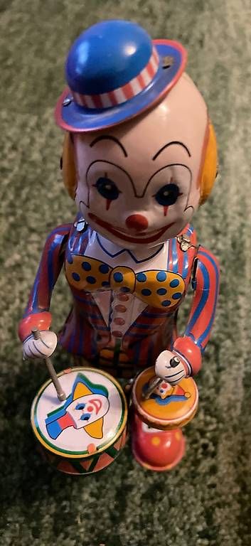 Spielzeuge: Blechclown – Gebraucht aus Steckborn von scheese123 3