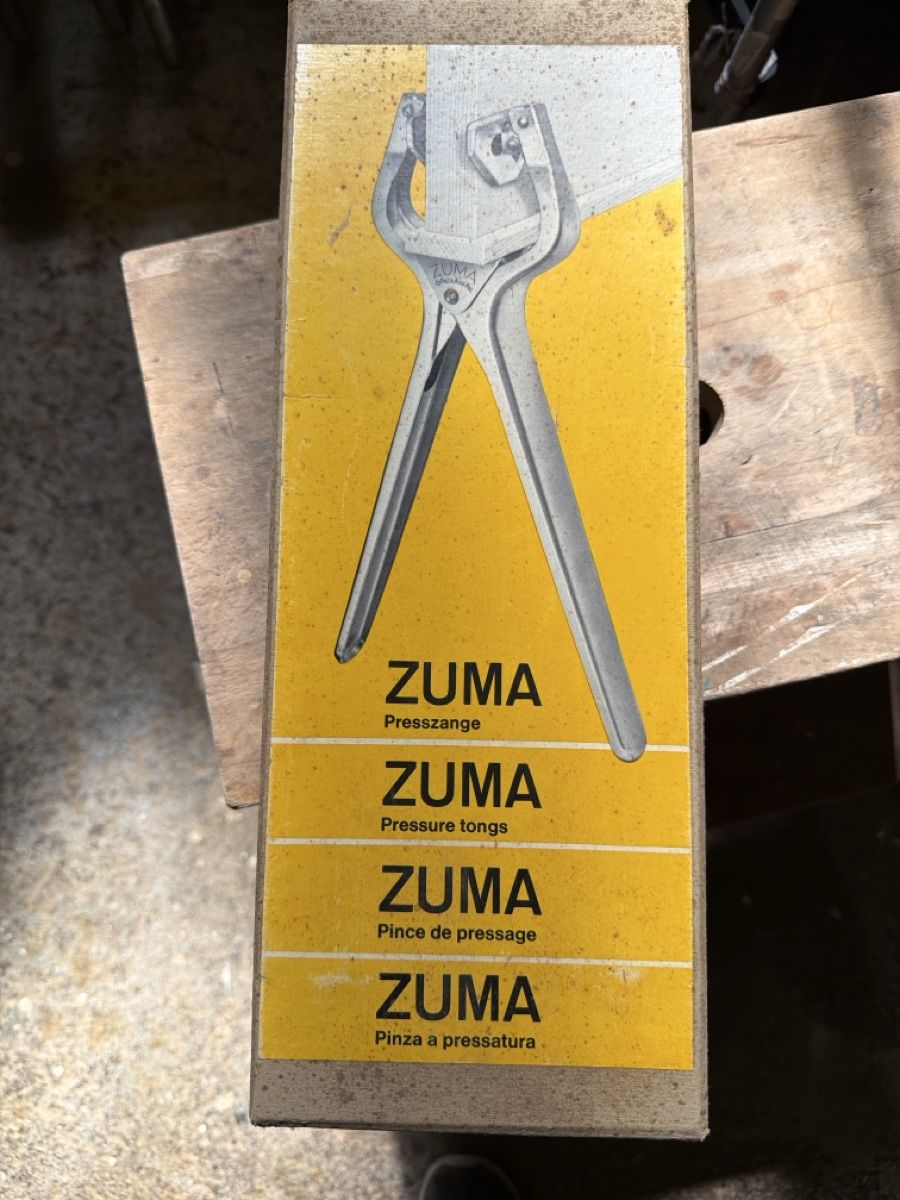 Tutti gli attrezzi: ZUMA Presszangen 10Stück – Usato da Stallikon venduto da Standpunktb