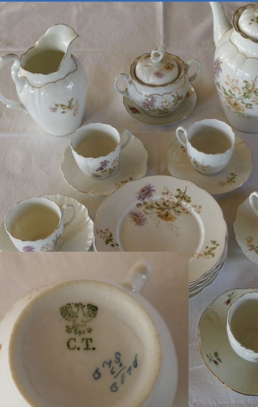 Geschirrsets: Wunderschönes Kaffeegeschirr C.T. – Gebraucht aus Männedorf von sfaerbers