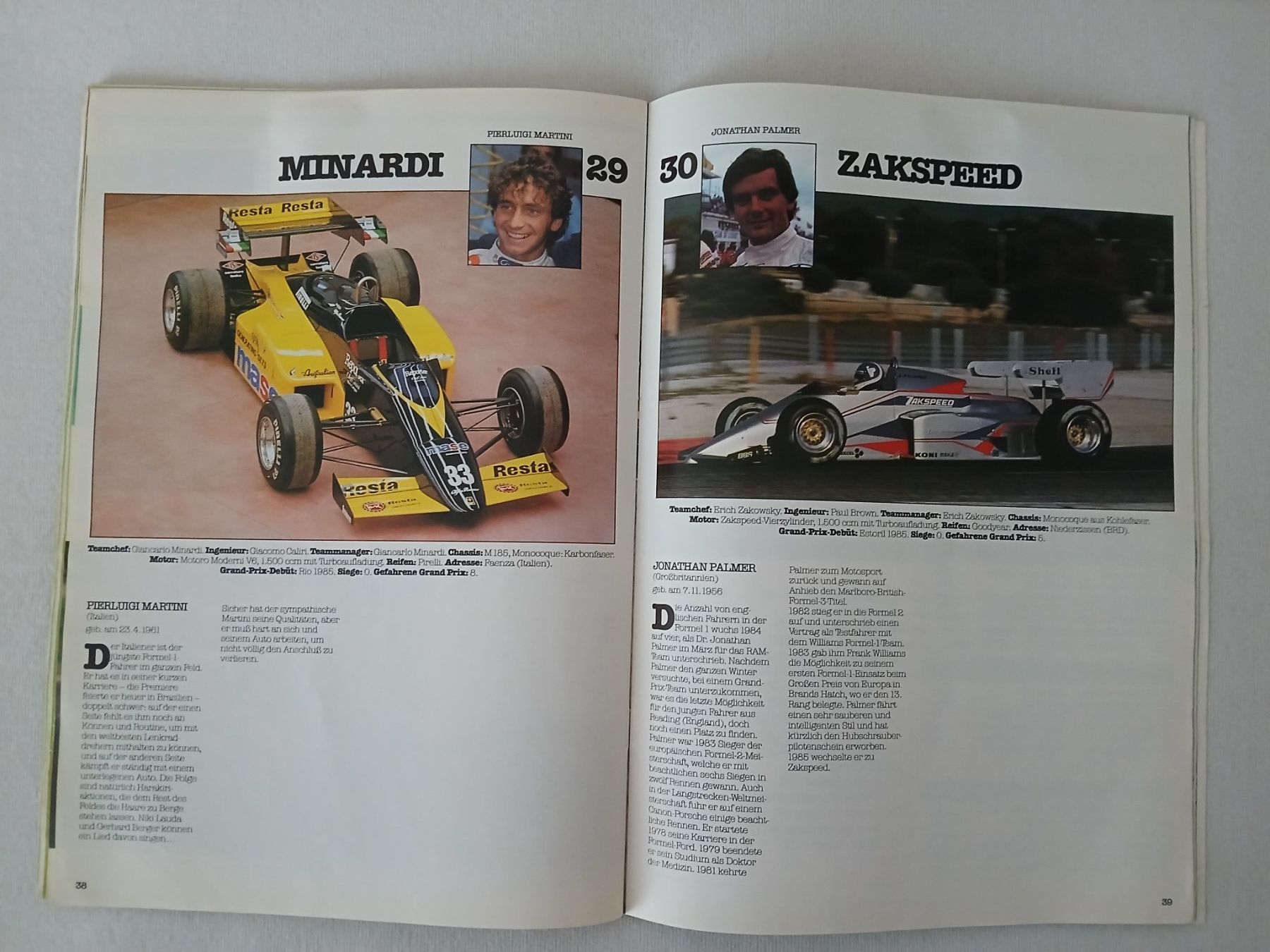 Riviste & Magazine: Programmheft Formel 1; GP Österreich, Zeltweg 1985 – Usato da Aarburg venduto da Hktm 7