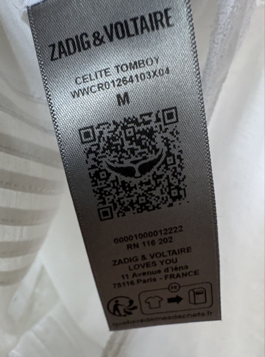 Zadig & Voltaire Top: Top von Zadig & Voltaire – Usato da Wohlen AG venduto da 1247_ww_shopping 6