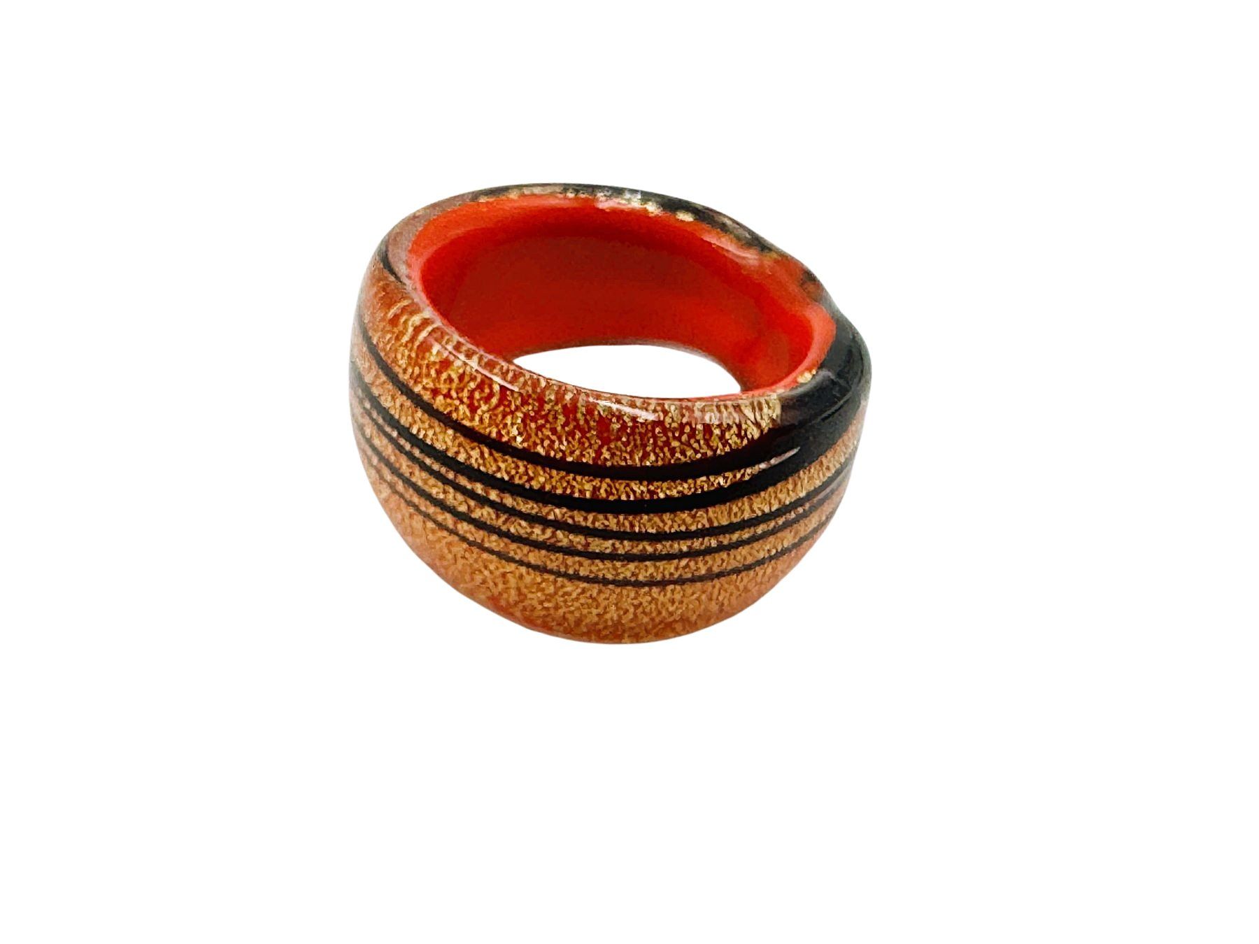 Murano Anelli: Ring Murano Glas G 50 Breite 12mm – Nuovo e nell'imballaggio originale da Oberkulm venduto da Murano-Schmuck 2