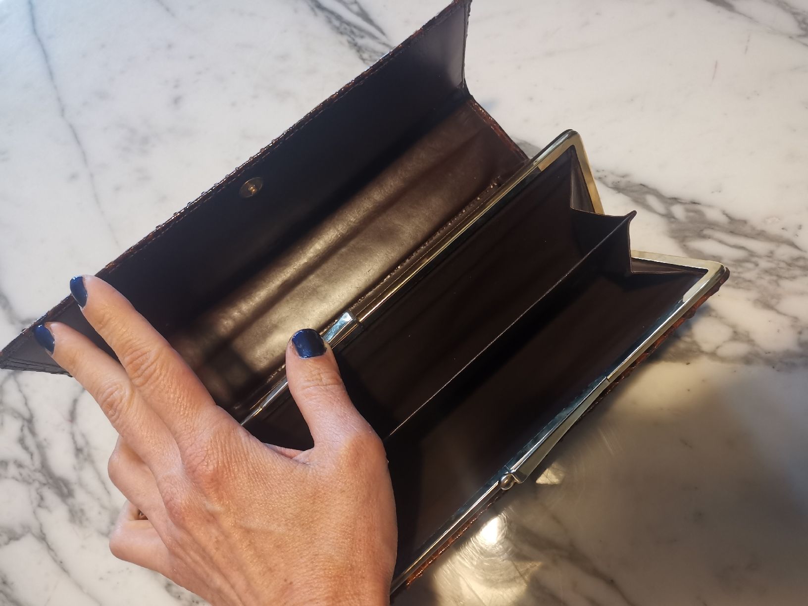 Portemonnaie: PYTHON Portemonnaie, Clutch – Gebraucht aus Uerikon von pink_flamingo 5