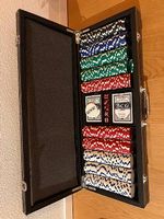 Leder Pokerkoffer