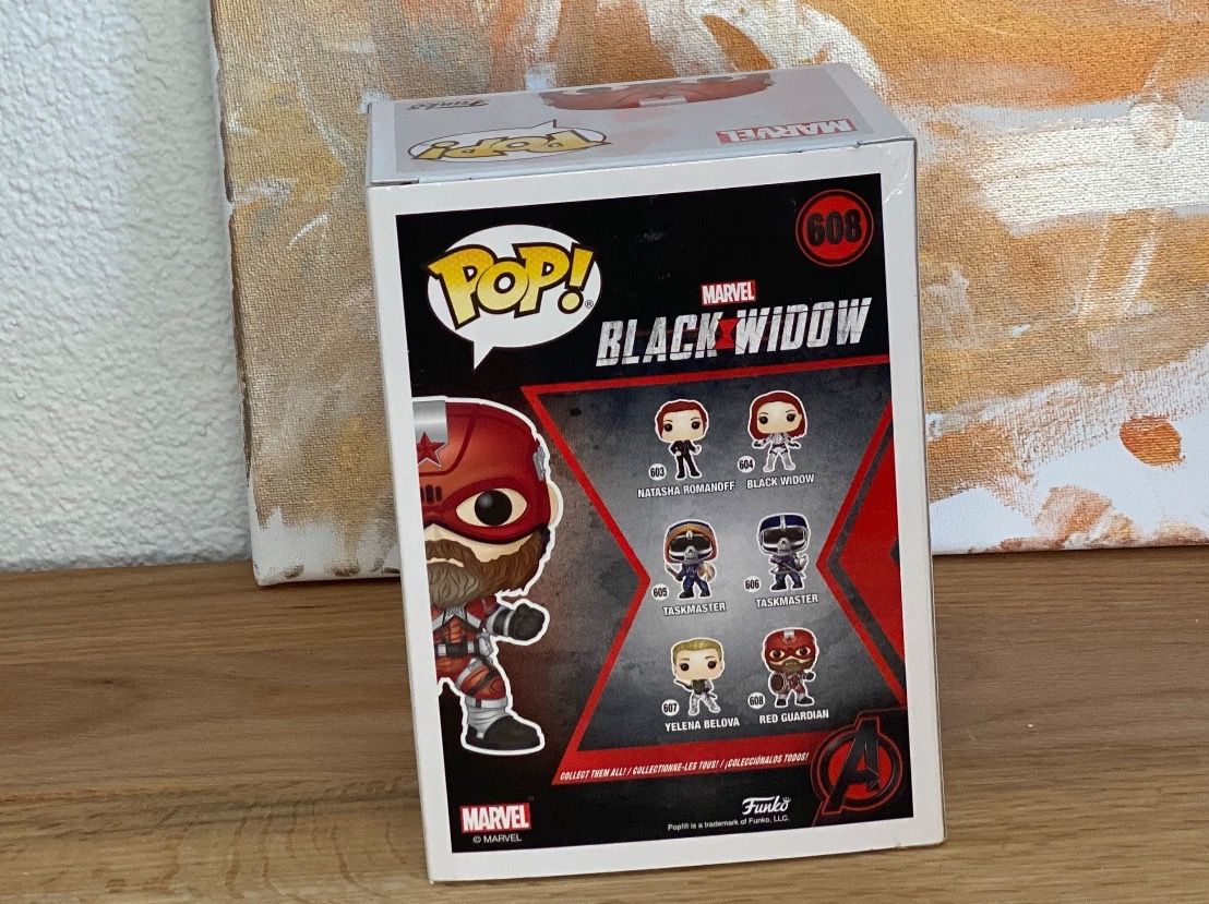 Funko Statuette: Funko Pop - Red Guardian #608 - Black Widow - Marvel – Nuovo e nell'imballaggio originale da Oensingen venduto da CSCollectors 2
