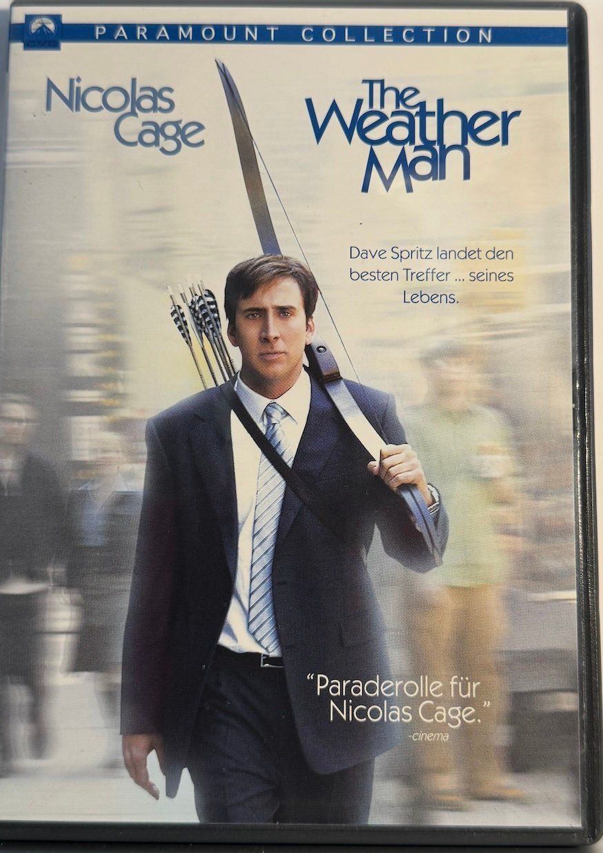 Tutti i DVDs: DVD THE WEATHER MAN - NICOLAS CAGE – Usato da Wisen venduto da gigisna