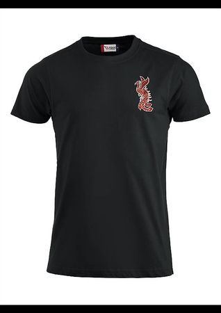 Phonix Rot T-Shirt | Clique Premium | Streetwear Neuware