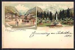 Litho Interlaken, Volksbank, Kurgarten