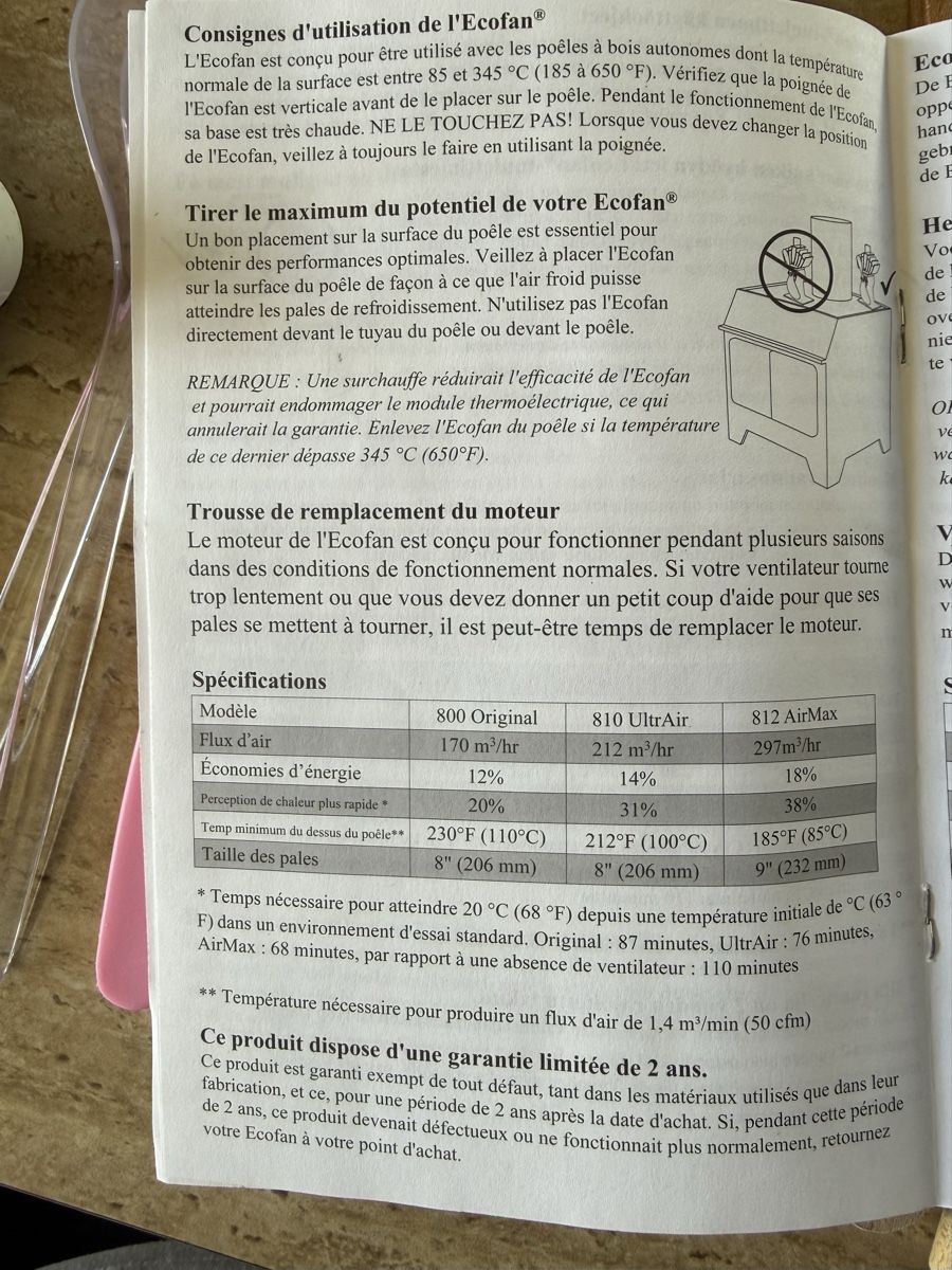 Cheminée: Ecofan 810 (Lufverteiler Ofen) – Gebraucht aus Les Enfers von samoern 4