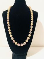 Cloisonné Floral Bead Necklace