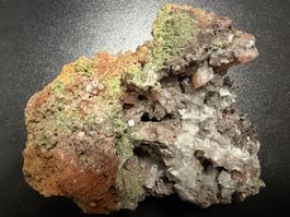 Calcit und Duftin, Tsumeb Mine, Namibia (1.1)