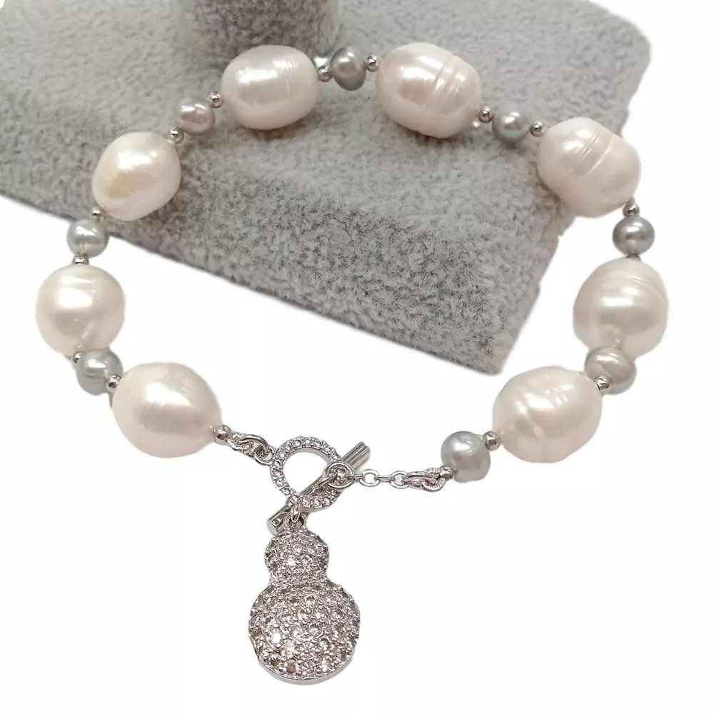 Bracciali & Braccialetti: Design Lua weiss Perlen Kristallen Armband Bracelet Perle – Nuovo (secondo la descrizione) da Prilly venduto da ilyria73 6
