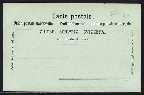Cartoline postali: Mondschein-Lithographie Basel, Blick auf – Usato da Berlin venduto da bartko-reher 1