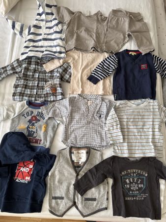 Kleiderpaket für Jungen, Grösse 62-68, 12 Teile, Top Zustand