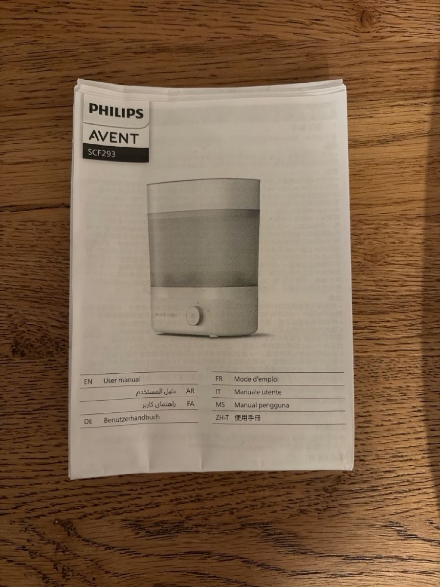Avent Baby-Mahlzeiten: Philips Avent Dampfsterilisator SCF293 – Gebraucht aus Zürich von nepaprocella 2
