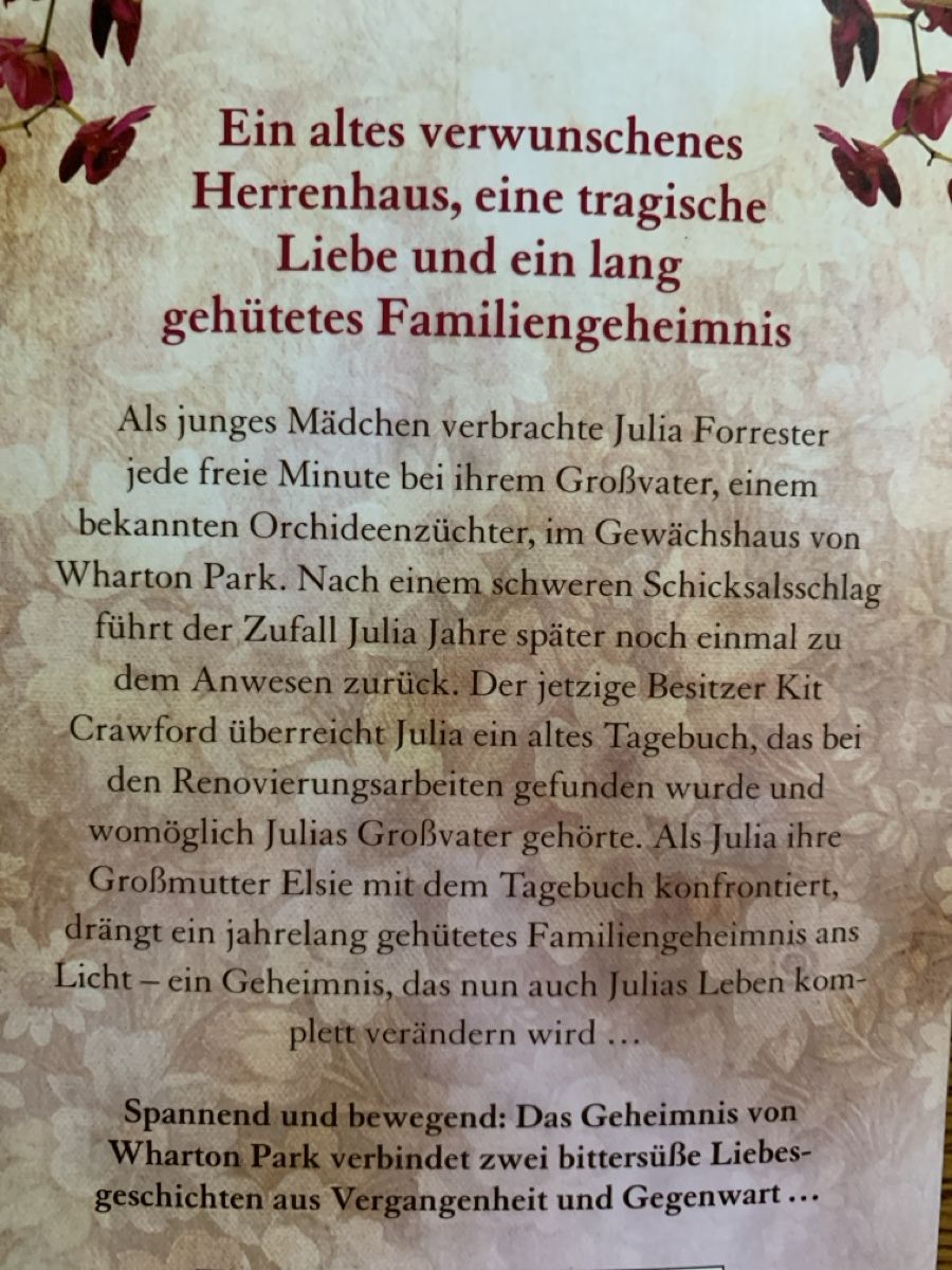 Libri: Lucinda Riley - Das Orchideenhaus – Usato da Bonaduz venduto da Schnueff0 1