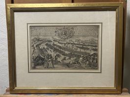 Kupferstich aus dem späten 18. Jahrhundert (ca. 1790).