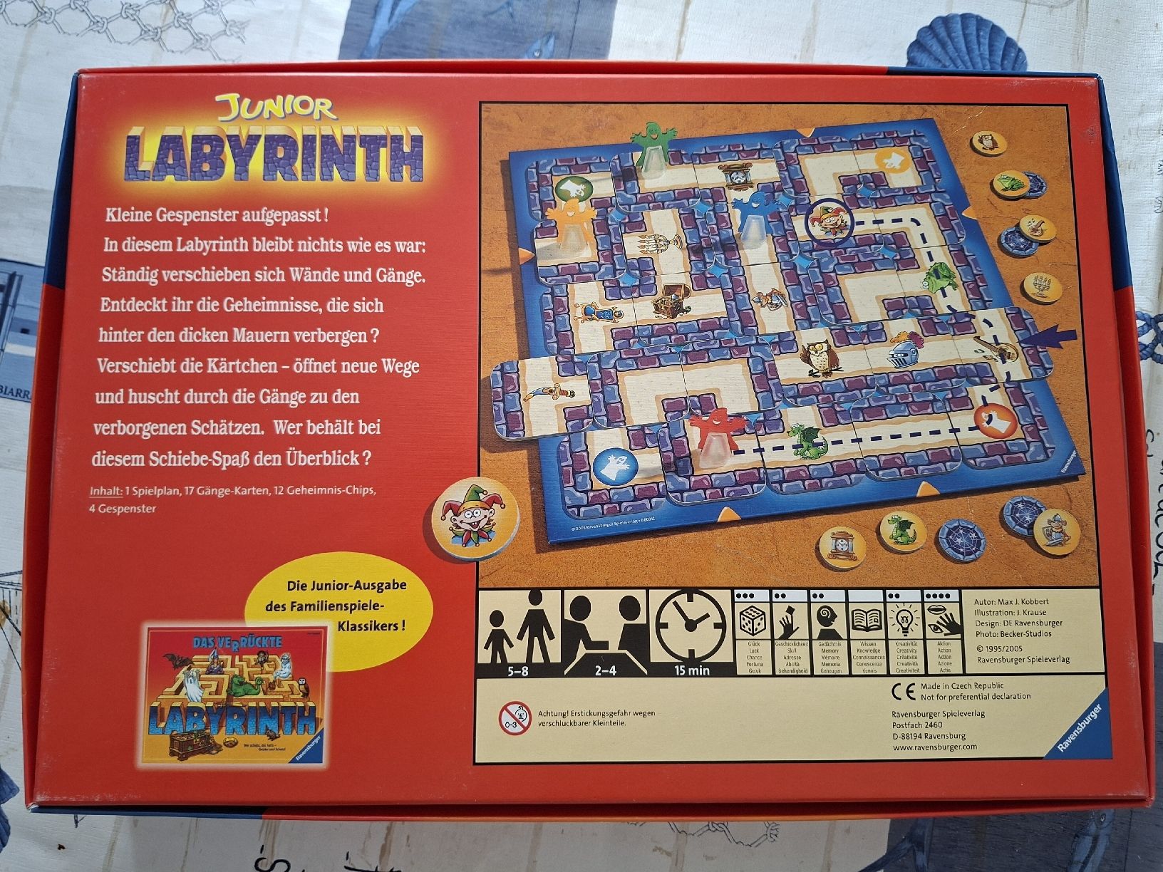 Ravensburger Spiele: Ravensburger Junior Labyrinth – Gebraucht aus Lupfig von tyl_l9tz 3