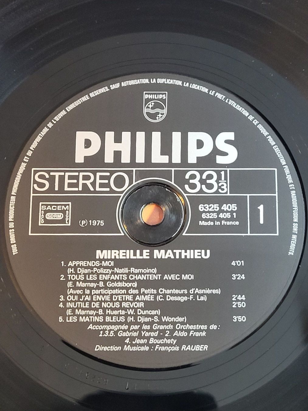 Dischi in vinile: Vinyle Mireille Mathieu "Apprends-moi" 33t – Usato da La Chaux-de-Fonds venduto da reu_kx5l 3