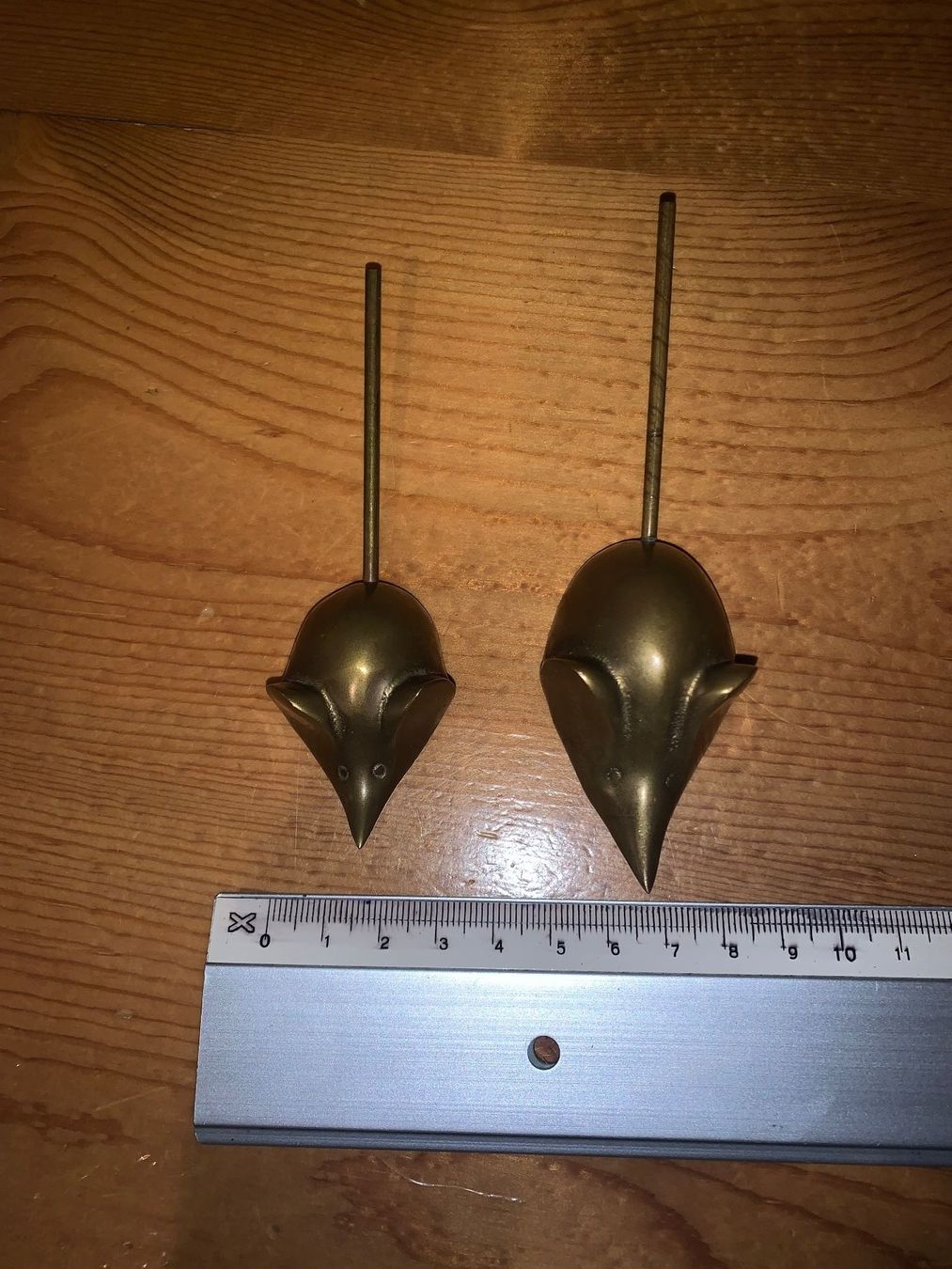 Statuette: 2x Vintage Messing Mäuse Figuren – Usato da Bellinzona venduto da eri_5kqz 4