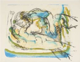 Erni Hans "Bacchus" Original handsignierte Lithografie