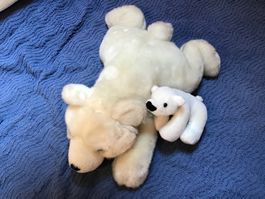 Eisbär mit Baby