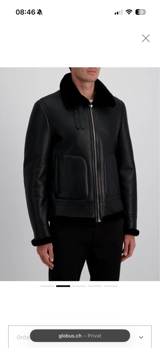 Giacche: LEONARDO Lederjacke schwarz neu – Nuovo e nell'imballaggio originale da Brugg AG venduto da Coni1989 1
