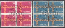 SBK 496 - 497 im 4er-Block mit ET
