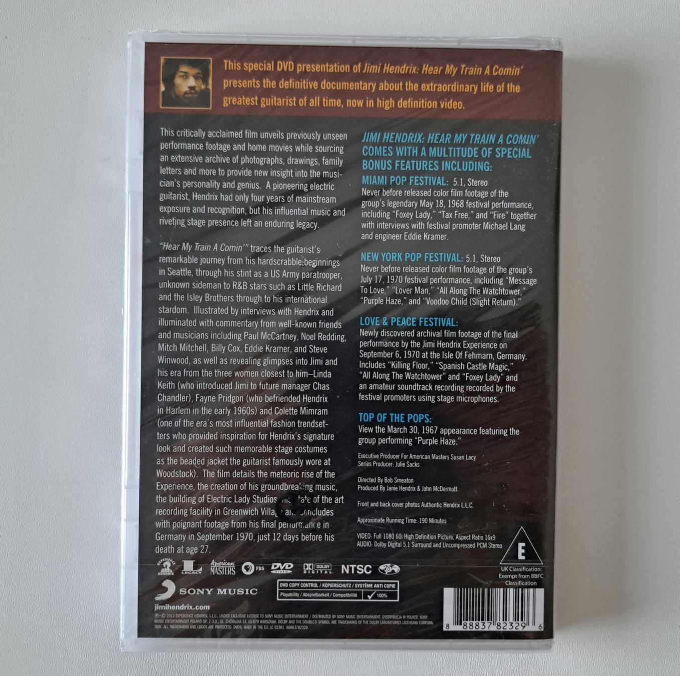 Tutti i DVDs: Jimi Hendrix DVD Sammlung – Nuovo (secondo la descrizione) da Igis venduto da magneto_hg 3