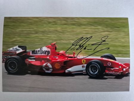 Autogrammkarte Michael Schumacher