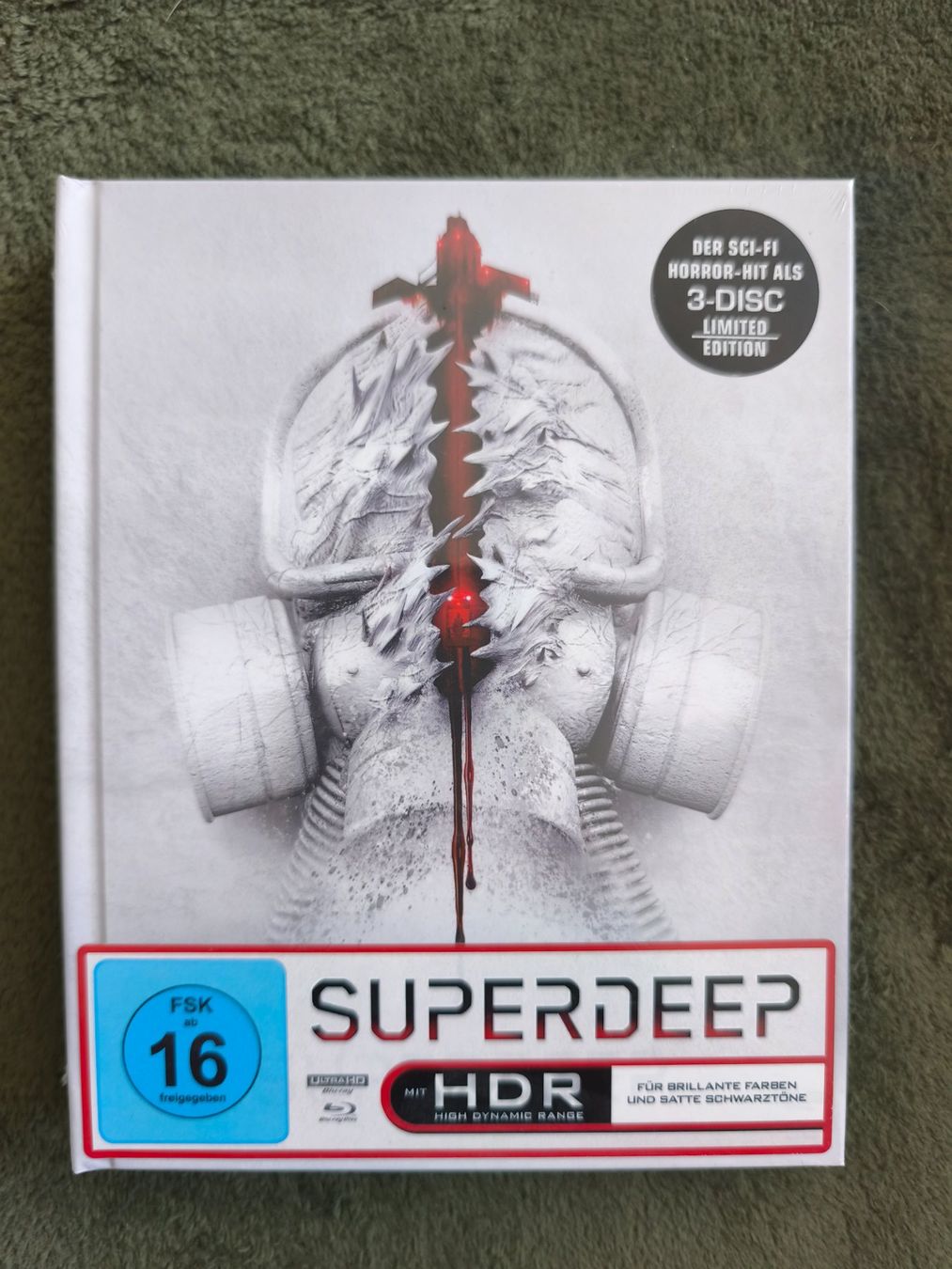 Tutti i DVDs: Superdeep Limited Edition 3-Disc Blu-ray UHD neu – Nuovo e nell'imballaggio originale da Spreitenbach venduto da darylb04