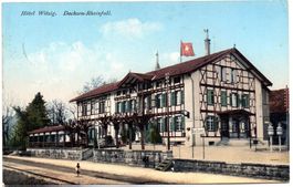 DACHSEN-RHEINFALL Hôtel Witzig - Bahnhof