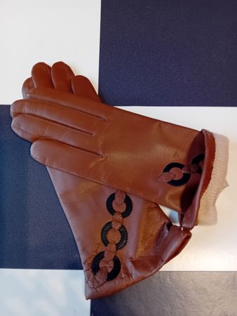 Nappa Leder Handschuhe 7 1/4
