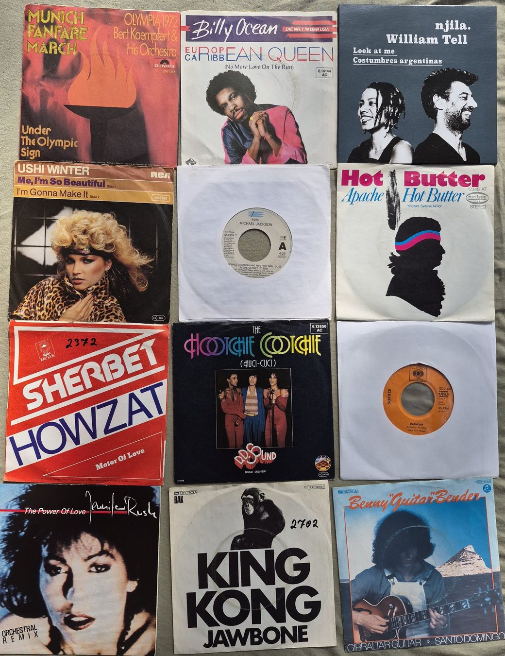 Dischi in vinile: 120 singles: Pop, rock, jazz, country,... – Usato da Onex venduto da X-Ray69 4