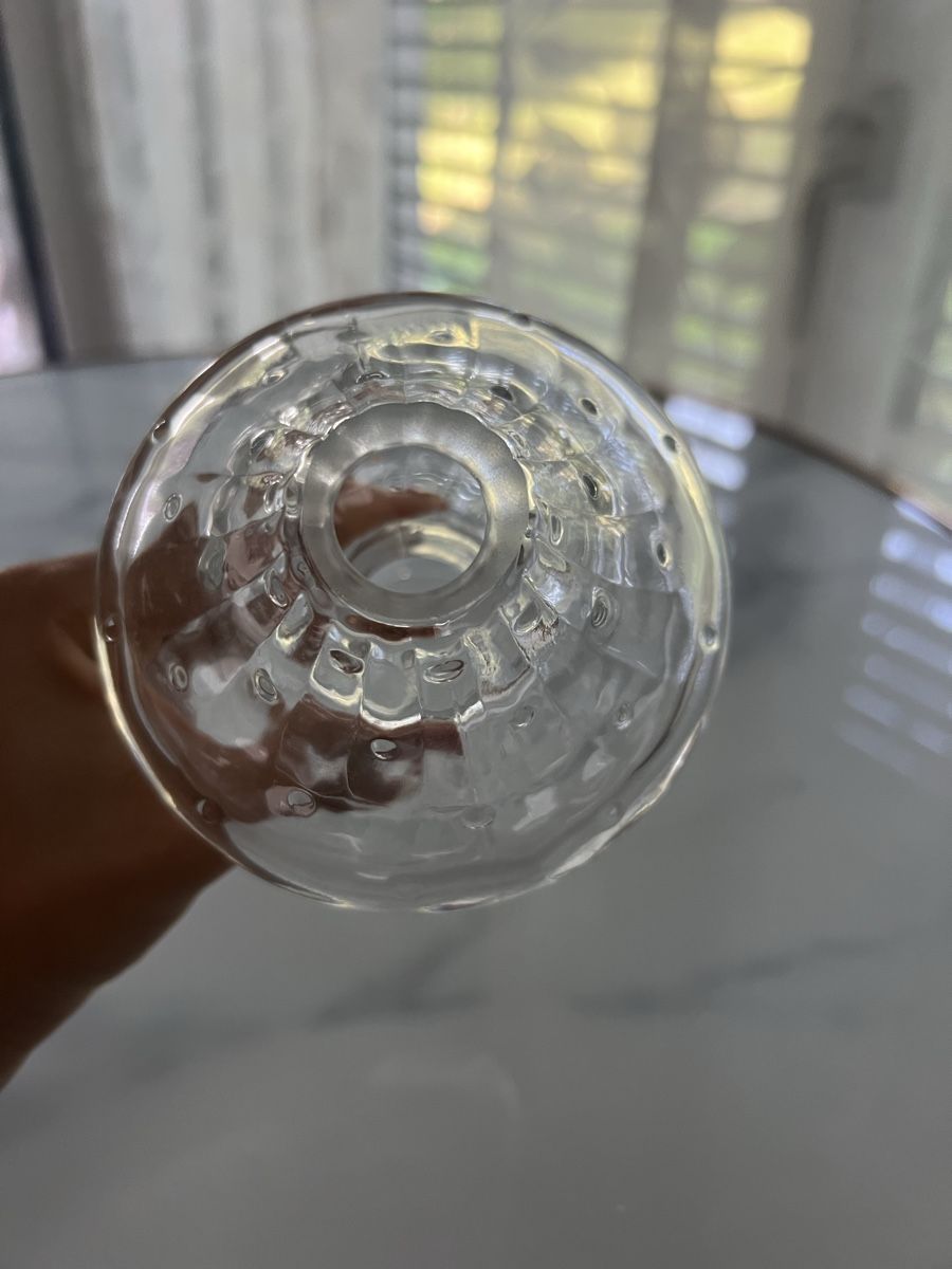 Tutte le decorazioni: Glasvase Pilz Design transparent – Usato da Zürich venduto da R1908 2