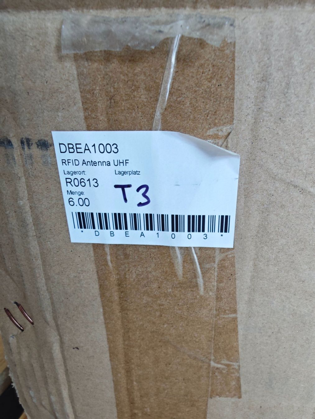 Radiocomunicazione: RFID Antenne UHF DBEA1003, 6 stk. – Nuovo e nell'imballaggio originale da Vorderthal venduto da eierchopf