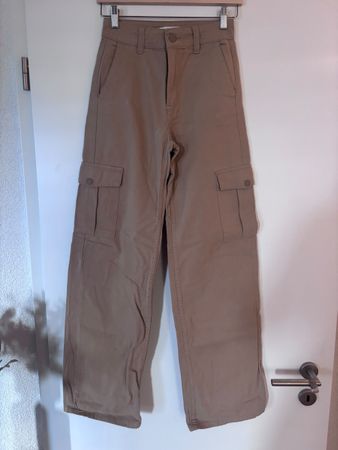 Pantalon cargo Stradivarius et Pull&Bear lot de 3 taille 34