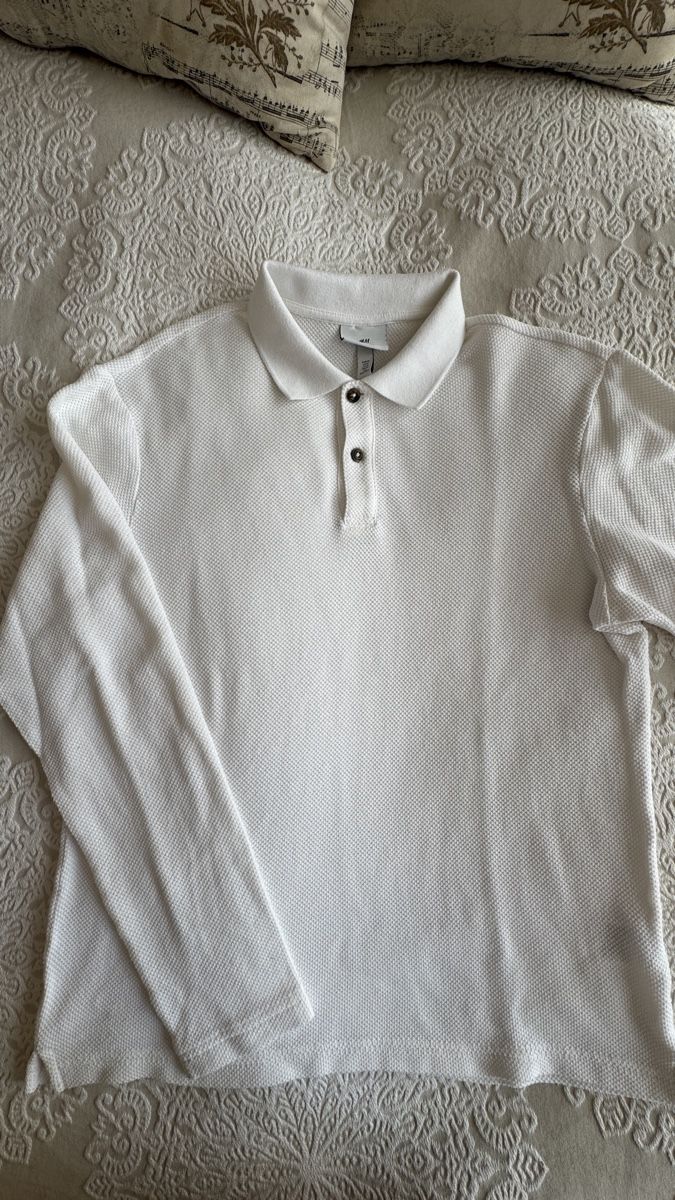 H&M Magliette Polo: Polohemd Langarm, Regular Fit – Nuovo (secondo la descrizione) da Hünenberg See venduto da Schulers