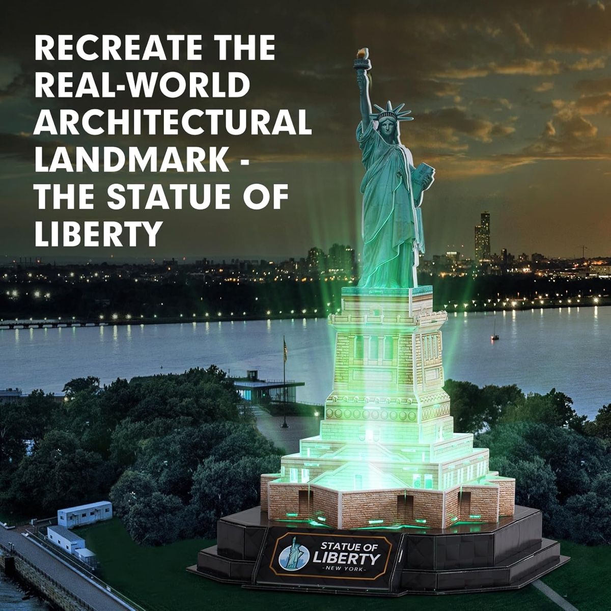 Puzzle: Cubicfun puzzle 3D statue de la liberté LED – Usato da Montpreveyres venduto da Maleagant 5