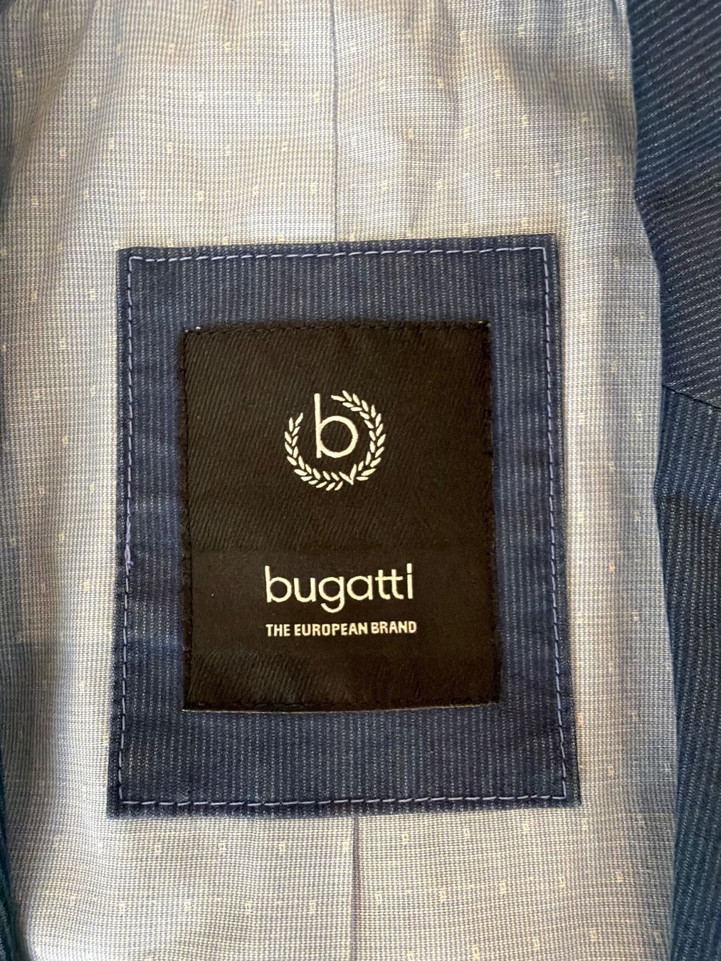 Bugatti Giacche: Bugatti Sakko, Herren, Grösse 46, Baumwolle, blau – Usato da Zürich venduto da Hoco0 8
