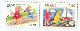 Briefmarken "Kinder". Island.