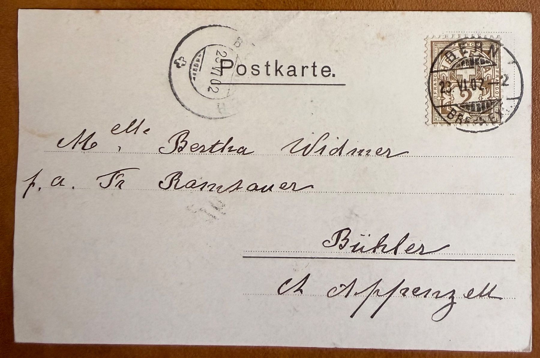 Ansichtskarten: Bern - Kornhausbrücke 1902 – Gebraucht aus Lutry von Ediego 1